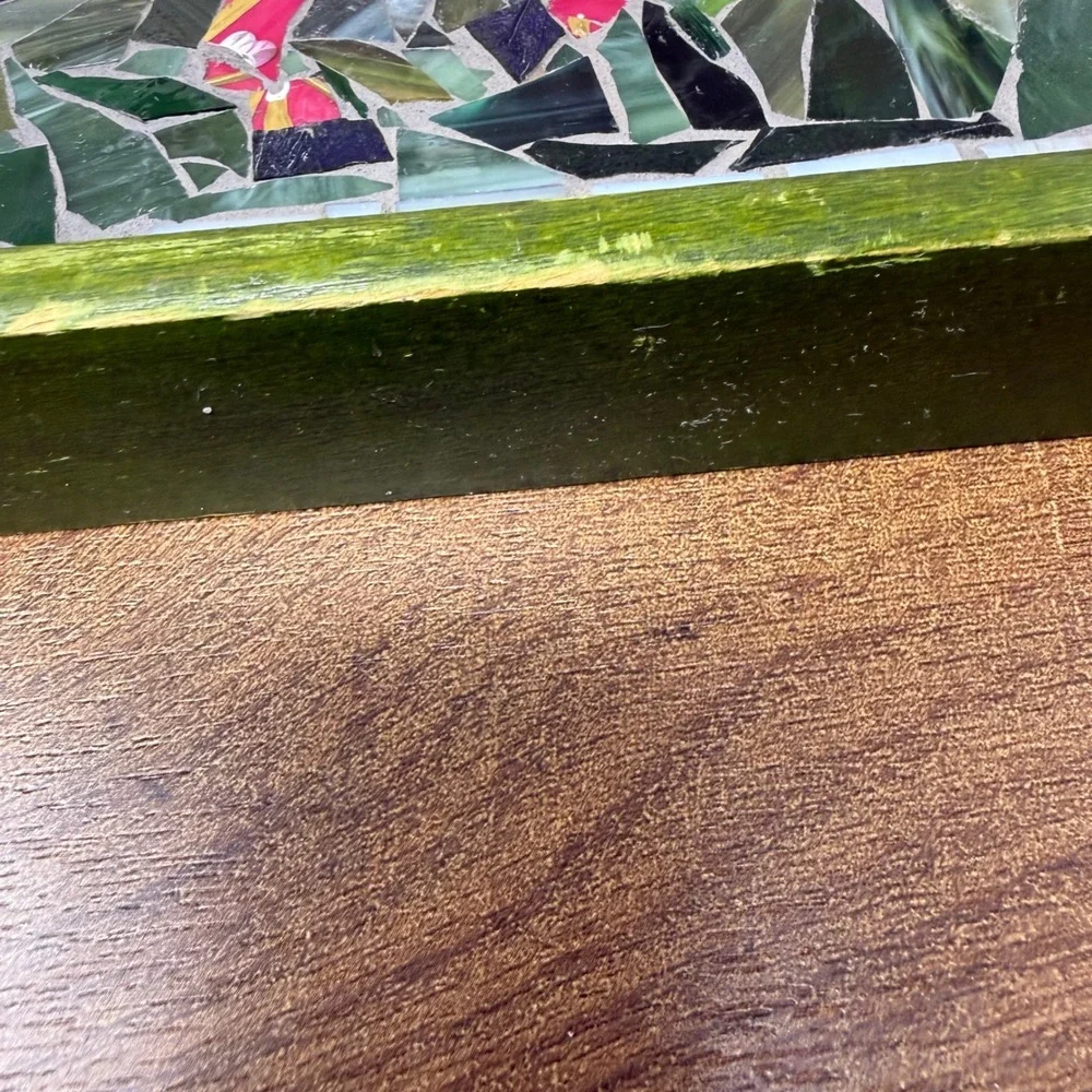 Debby Locke‎ Handcrafted Pisquette Mosaic Horse Tray